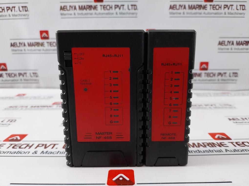 Master Nf-468 Remote Cable Tester Rj45+rj11 – Aeliya Marine Tech