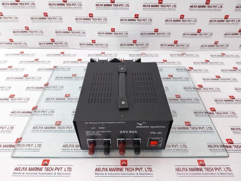 Master Systems PS-40 DC Regulated Power Supply 24VDC