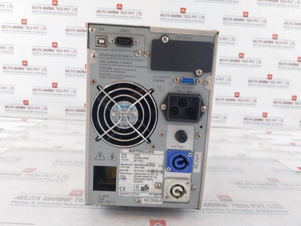 Masterguard Ups A1000 Power Supply 6Su5062-2Aa00