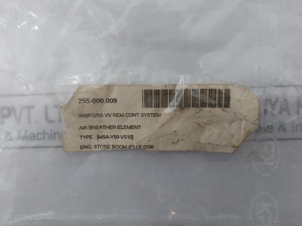 Masuda Msa-y50-vs10 Air Breather Element Set 255-000.009