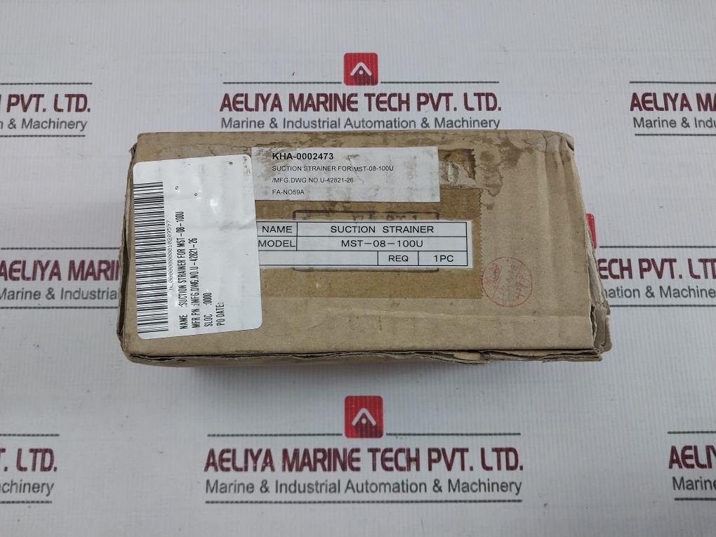 Masuda Seisakusho Mst-08-100U Suction Strainer
