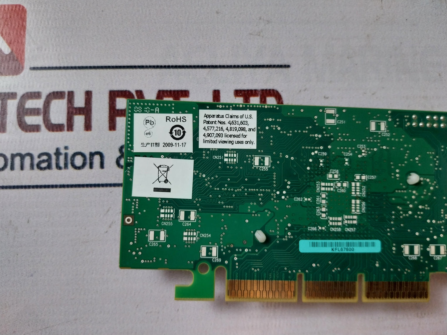 Matrox F7012 03 Video Graphic Card Rev. A 3006196365