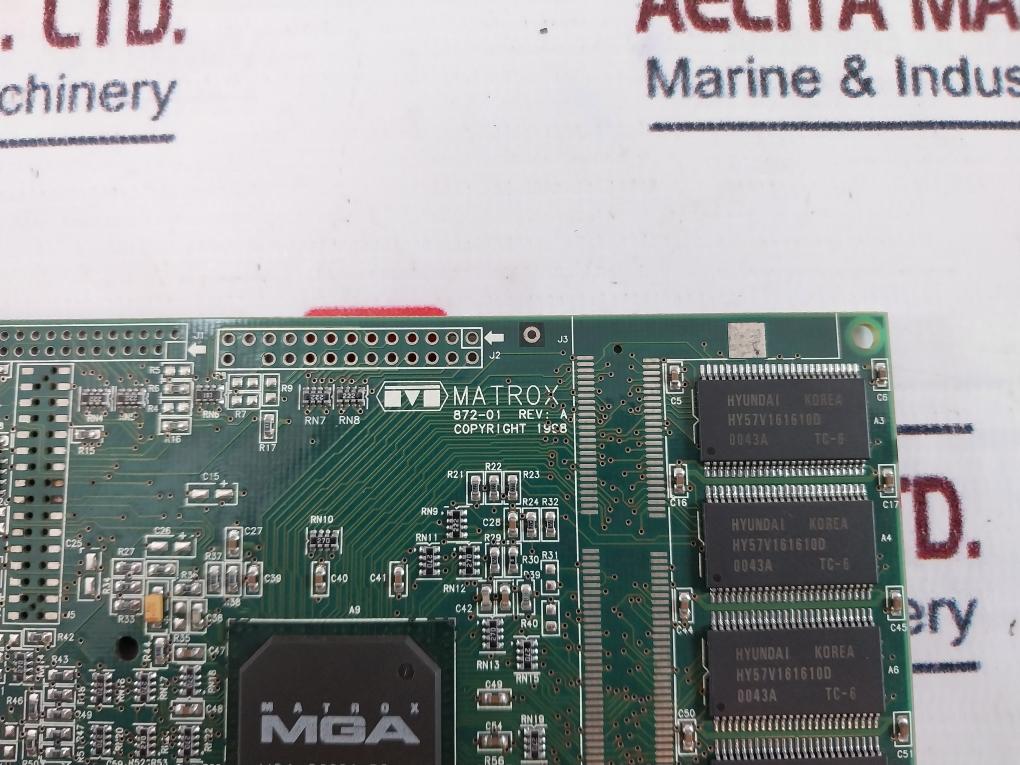 Matrox Mga-g200A-d2 Video Card Wt6-124-a