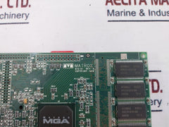 Matrox Mga-g200A-d2 Video Card Wt6-124-a