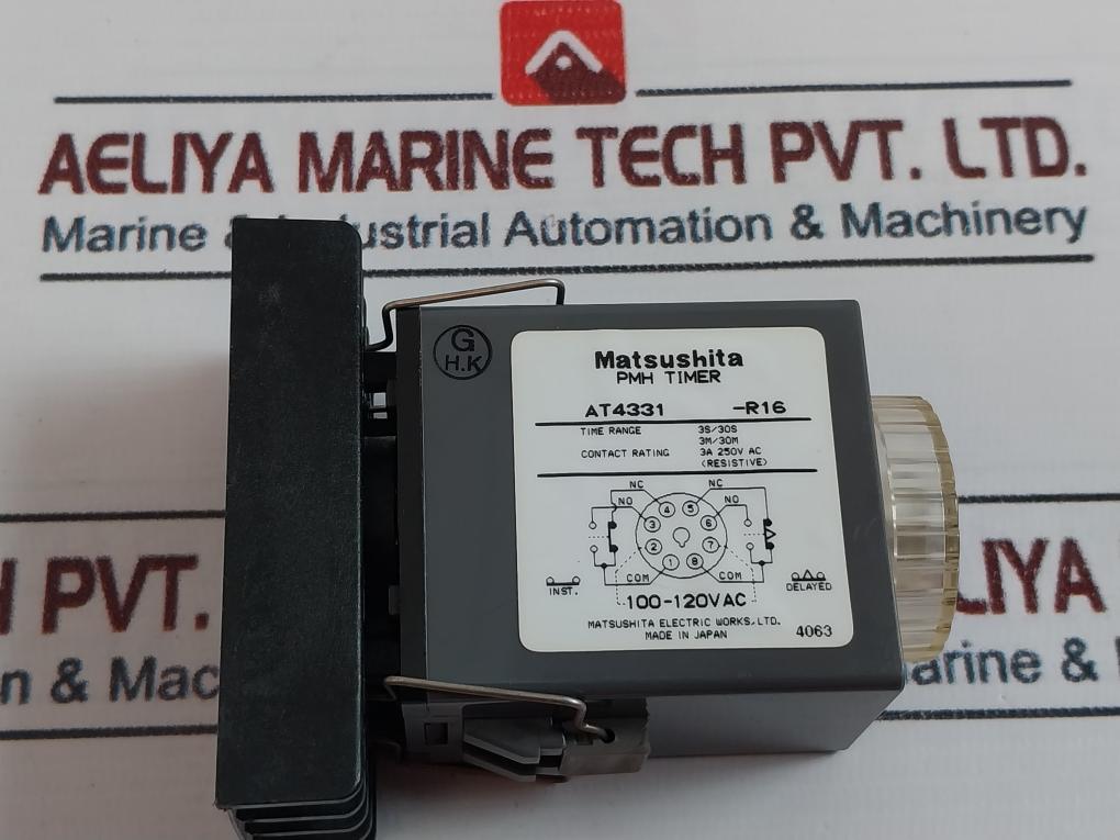Matsushita At4331-r16 Timer 3A 250V