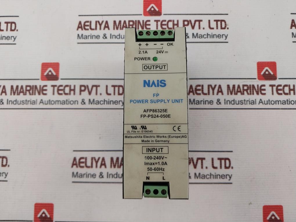 Matsushita Electric Afp86325E Fp Power Supply Unit Fp-ps24-050E