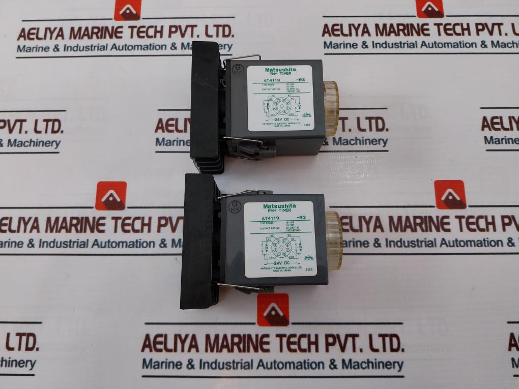 Matsushita Electric At4119 -r3 Pmh Timer With Base 24V Dc