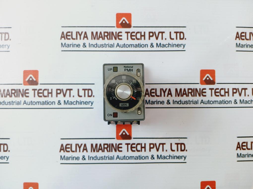 Matsushita Electric At4339 Pmh Timer With Base 0-30 Min 10A 250V Ac