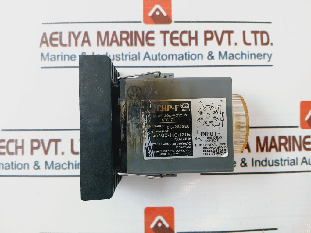 Matsushita Electric At8171 Off Timer With Base Chp-nf-30S-ac120V