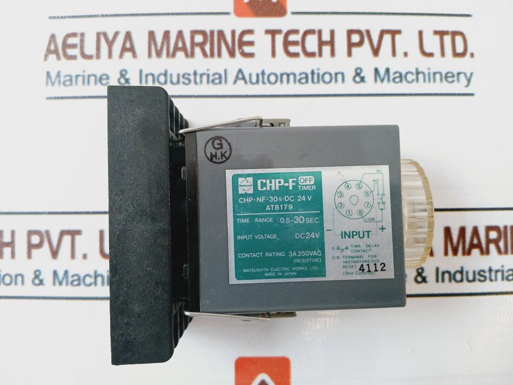 Matsushita Electric At8179 Off Timer Chp-nf 0.5-30 Sec