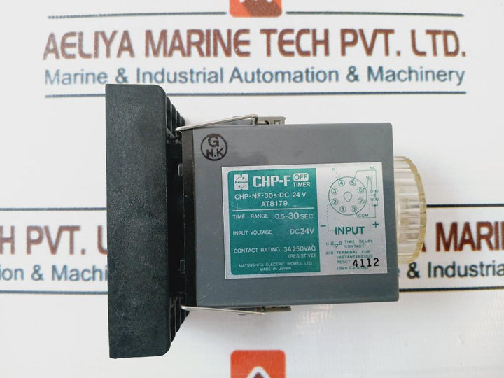 Matsushita Electric At8179 Off Timer Chp-nf 0.5-30 Sec