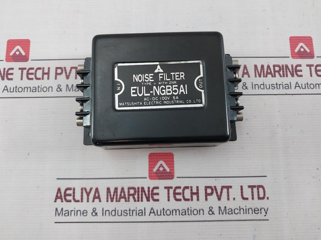 Matsushita Electric Eul-ngb5Ai Noise Filter Ac-dc 100V 5A