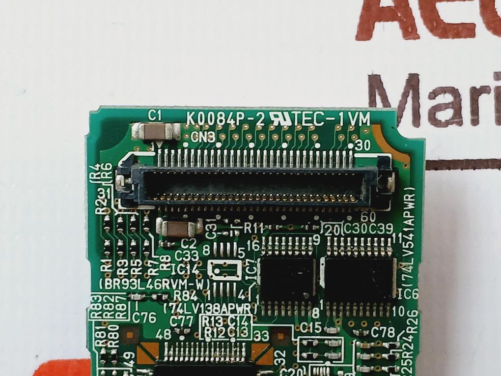 Matsushita Electric K0084P-2 Tec-1Vm Printed Circuit Board 74Lv541Apwr