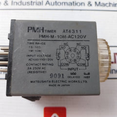 Matsushita Electric Pmh-m-10M-ac120V Time Delay Relay Ac100/110/120V