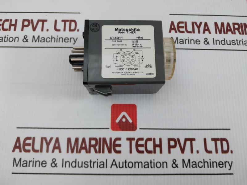 Matsushita Electric Pmh Timer 1S/10S 100-120V Ac At4311-r4
