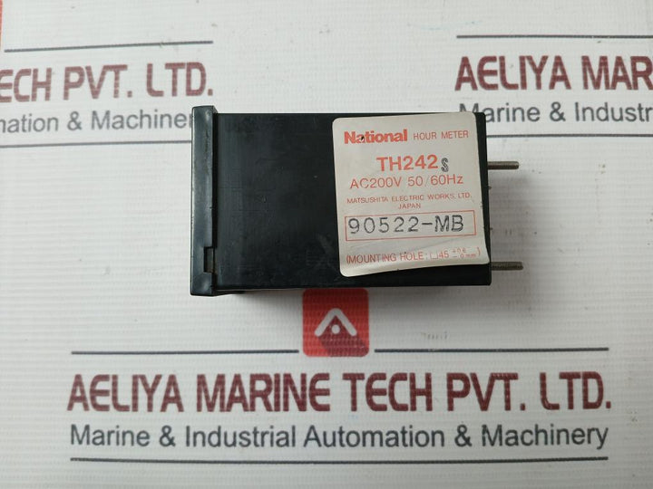 Matsushita Electric Th242S Hour Meter Ac200V 50/60Hz