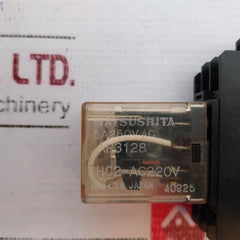 Matsushita Hc2-ac220V Relay 5A 250V Ac Max 7A 250V