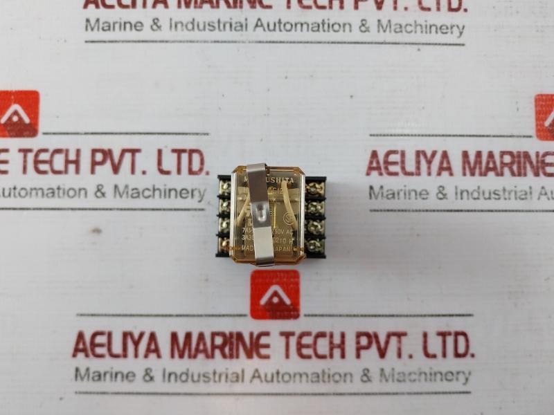 Matsushita Hc2-h-dc12V General Purpose Relay With Base 125/250V Ac 3A 30V