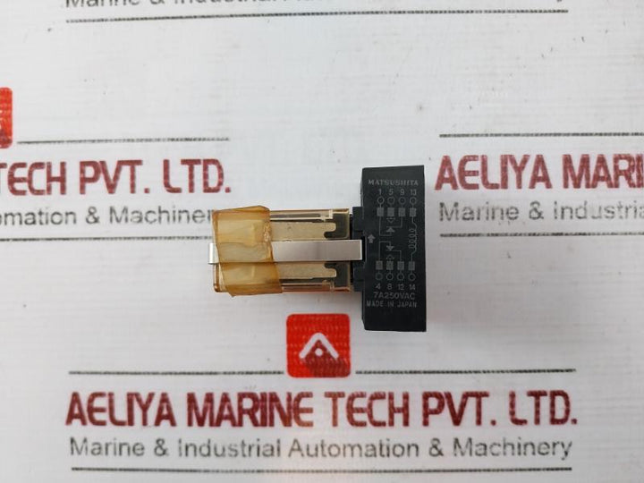 Matsushita Hc2-h-dc12V General Purpose Relay With Base 125/250V Ac 3A 30V