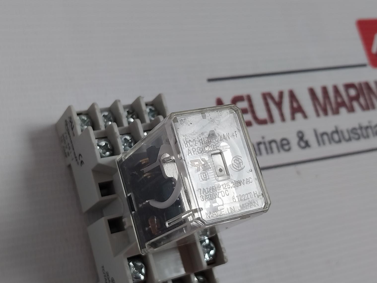 Matsushita Hc2-h-dc24V Relay Ap3222F 7A1/6Hp 125, 250Vac 300V 10Amp