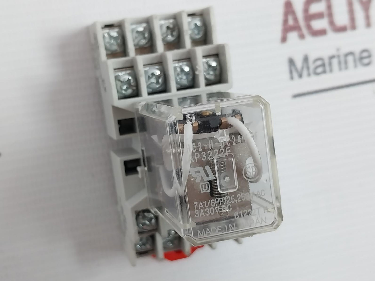 Matsushita Hc2-h-dc24V Relay Ap3222F 7A1/6Hp 125, 250Vac 300V 10Amp