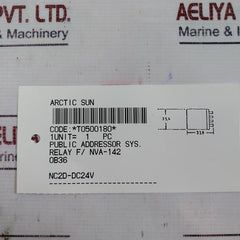 Matsushita Nc2D-dc24V Relay 5A 250V