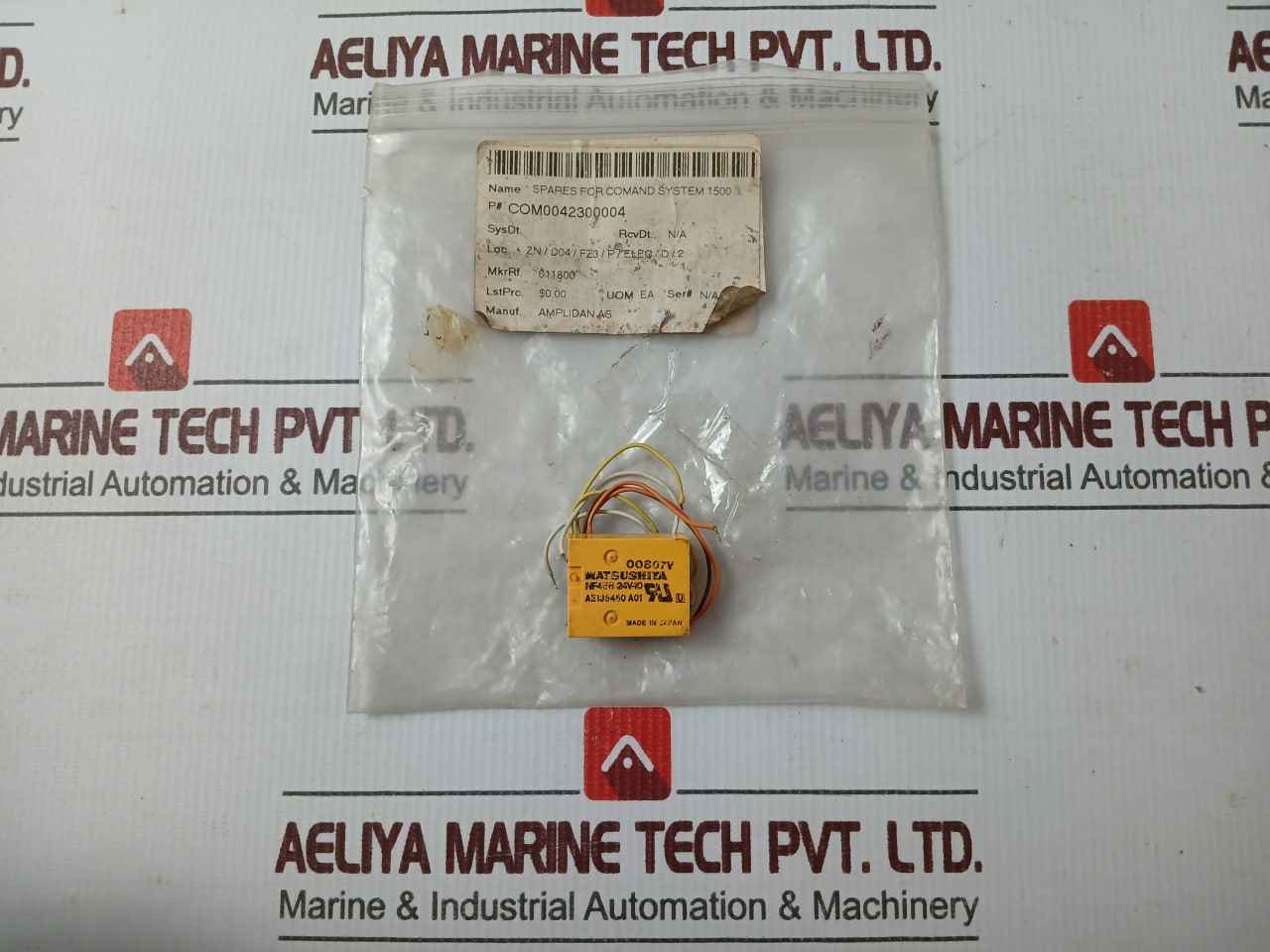 Matsushita Nf4Eb-24V-10 Electromechanical Relay 00807V