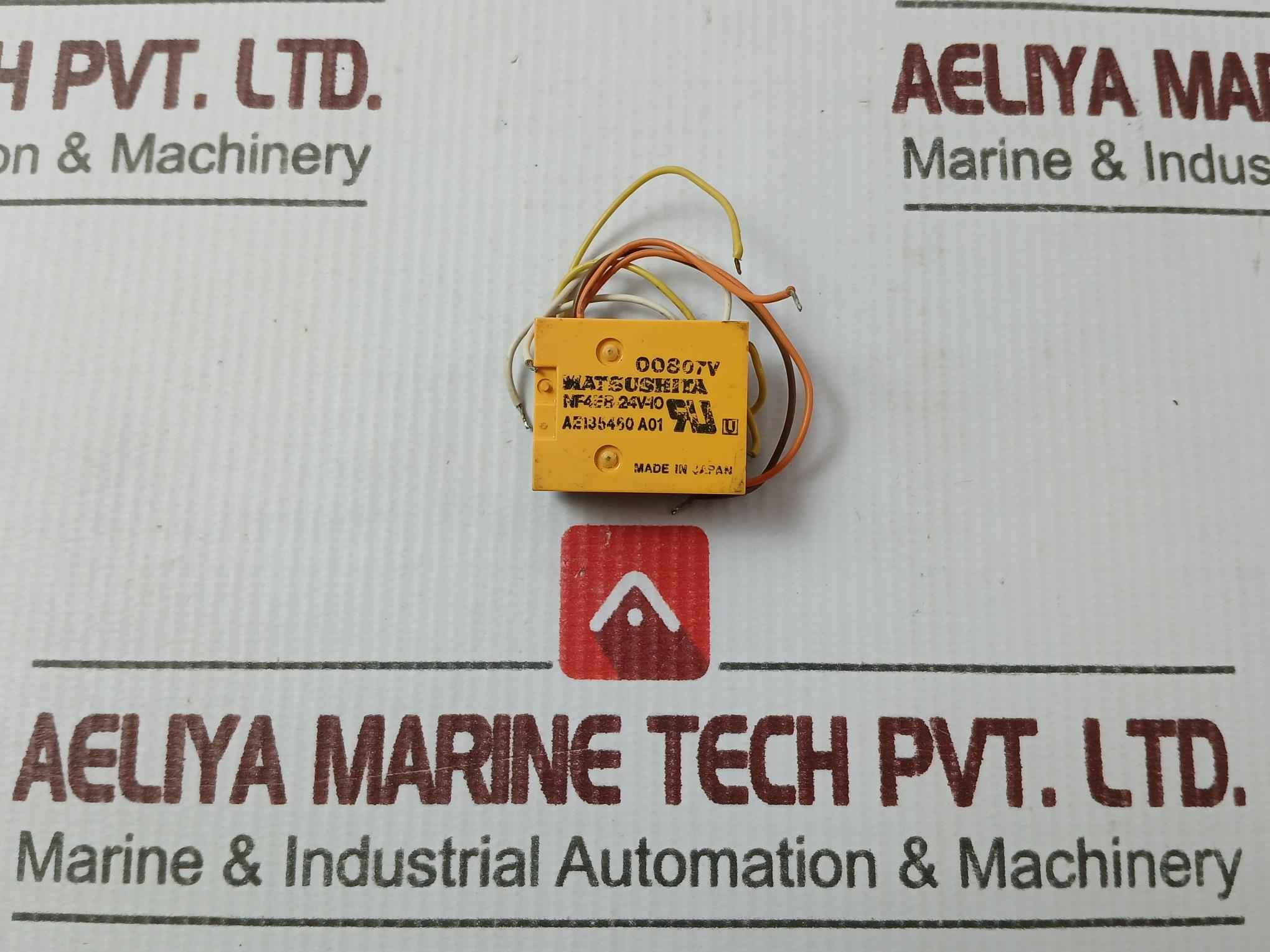 Matsushita Nf4Eb-24V-10 Electromechanical Relay 00807V