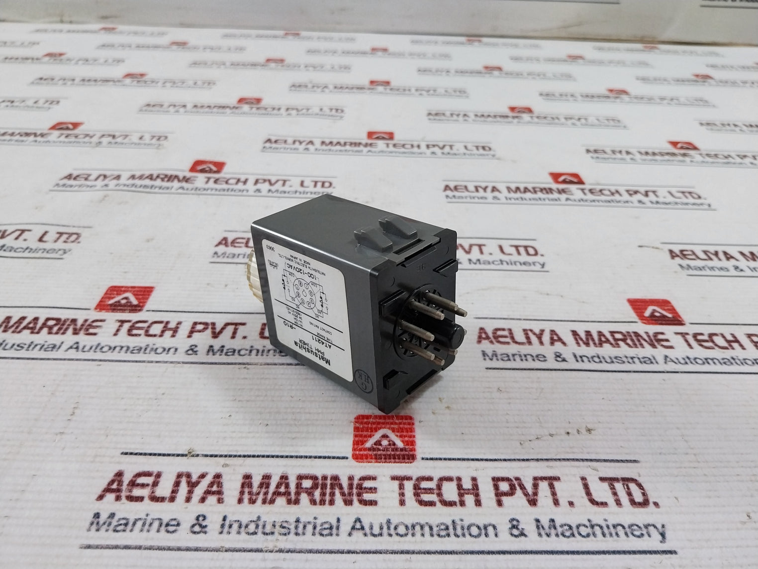 Matsushita Electric At4211-r10 Pmh Timer 0-1.0 Hour 3A 250V Ac 100–120V Ac