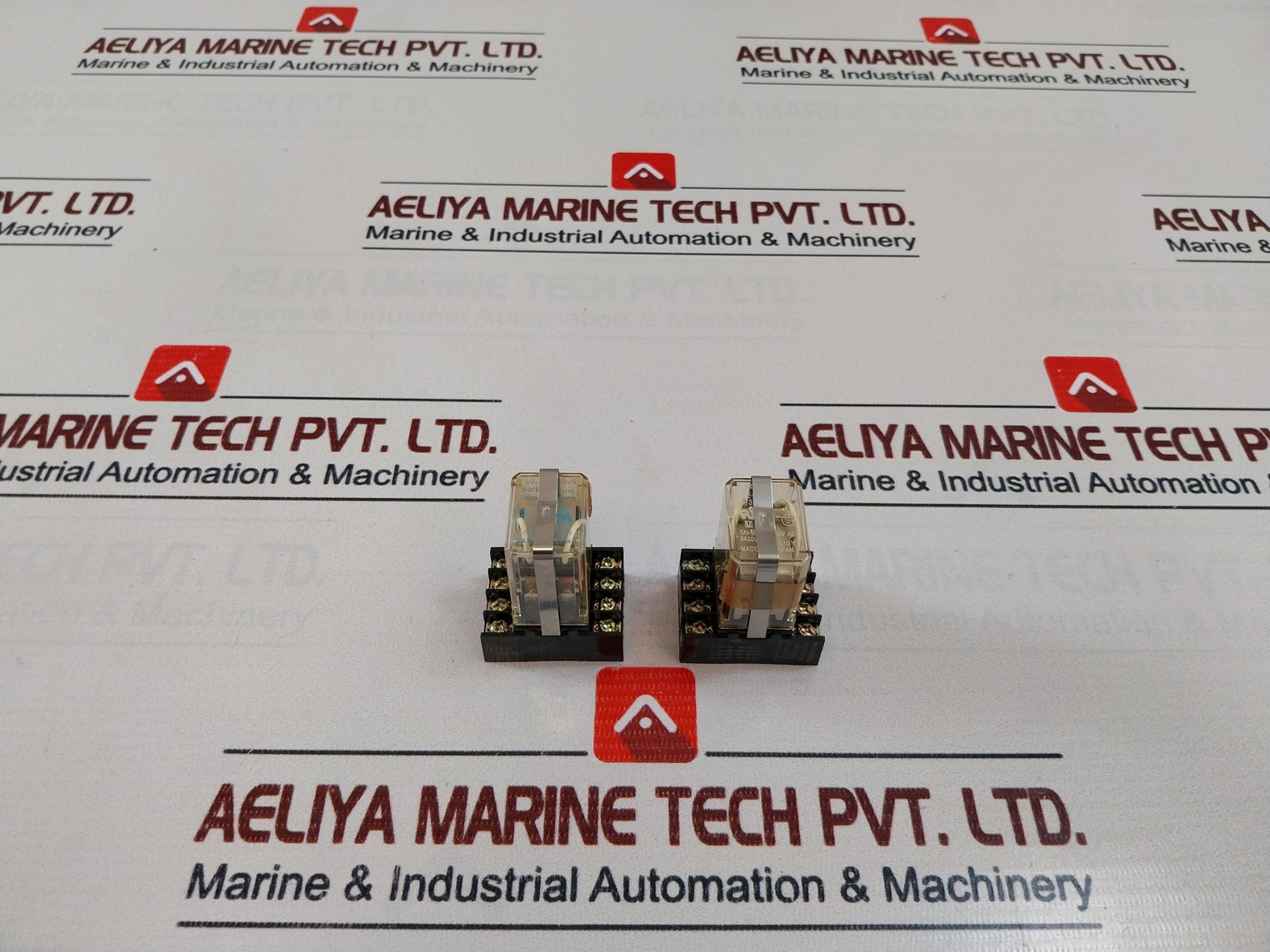 Matsushita Hc2-h-dc12V Power Relay With Base 7A 250V Ac 8-pins