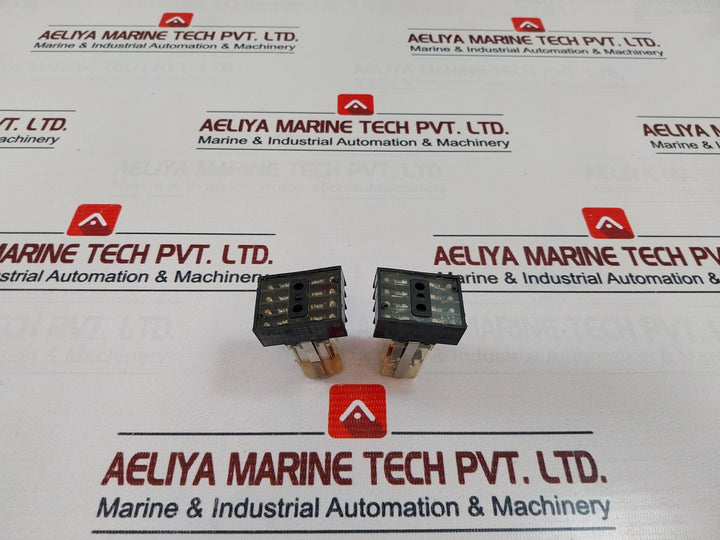 Matsushita Hc2-h-dc12V Power Relay With Base 7A 250V Ac 8-pins