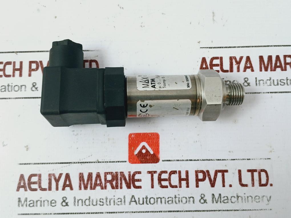 Max-tronics 103146 Pressure Transmitter Out 4 To 20Ma In 9 To 33Vdc