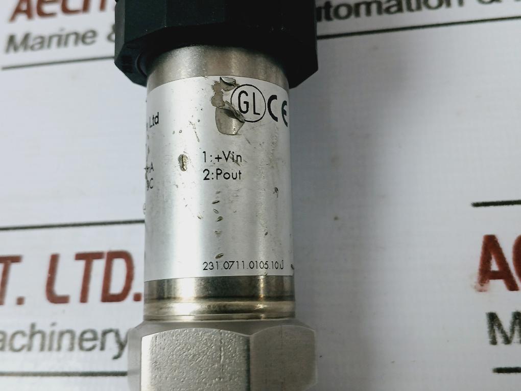 Max-tronics 103147 Pressure Transmitter Out 4 To 20Ma In 9 To 33Vdc 2.5 Bar