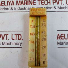 Max-well 40-120 F Thermometer 0-50 C K-11-18