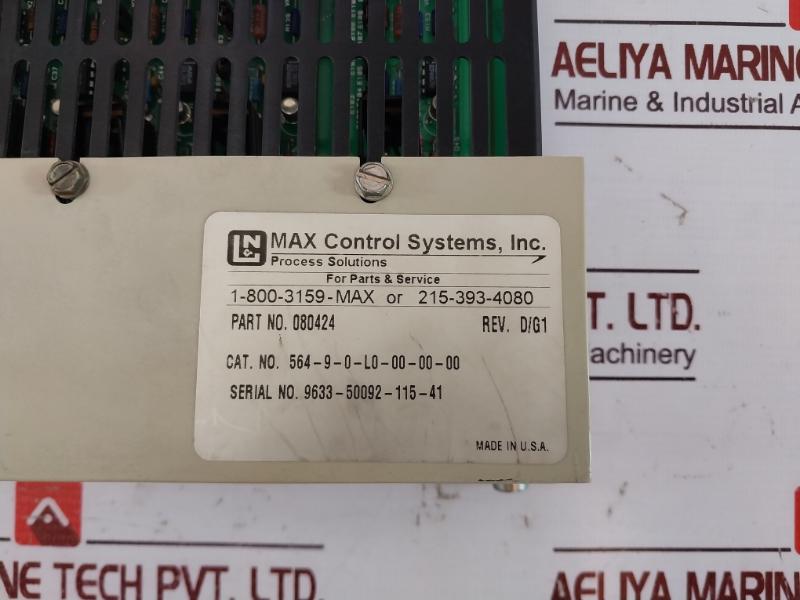 Max Control 080424 Analog Output Module 24V Ac/Dc 94020A Rev. A