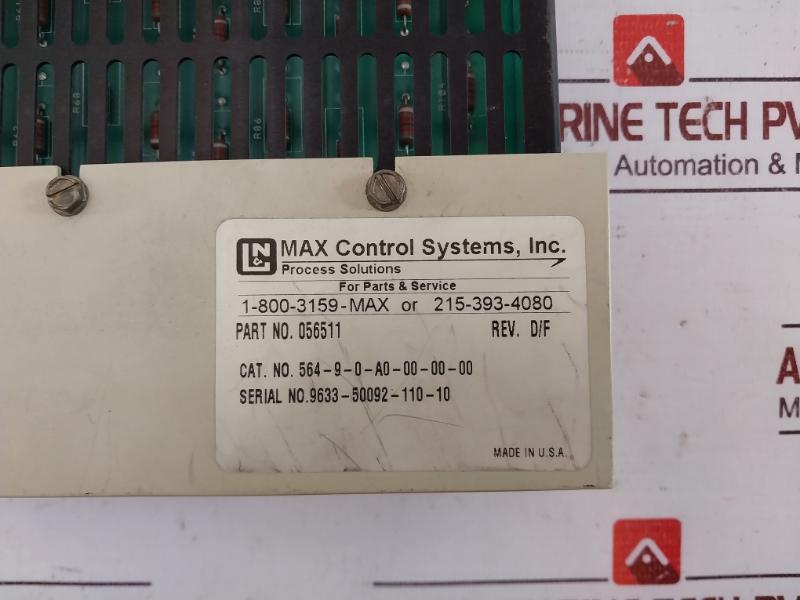 Max Control 080424 Analog Output Module 24V Ac/Dc 94020A Rev. A