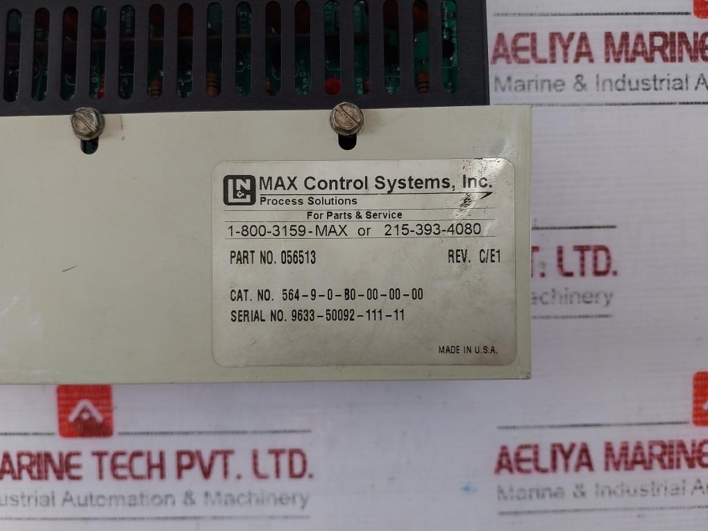 Max Control Systems 056513 Digital Output 24/48vdc 3a