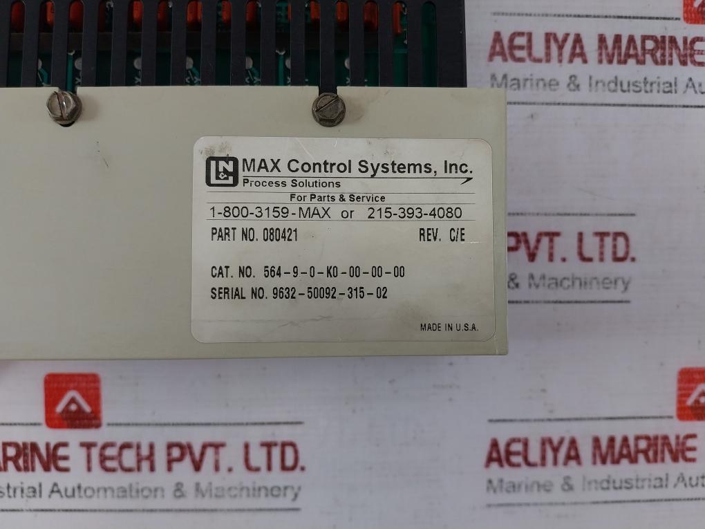 Max Control Systems 080421 High Level Analog Input 564-9-0-k0-00-00-00