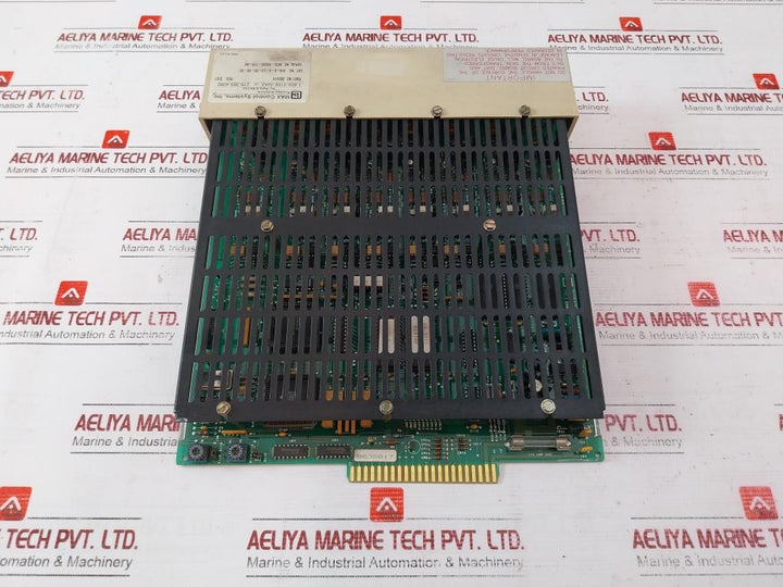 Max Control Systems 080438 Distributed Processing Unit 080421 064309 080410