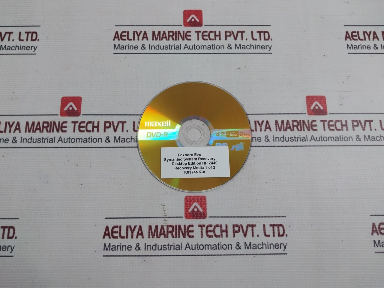 Maxell Dvd-r Symantec System Recovery Disc Set K0174Nk-a Dr5F6O-50007