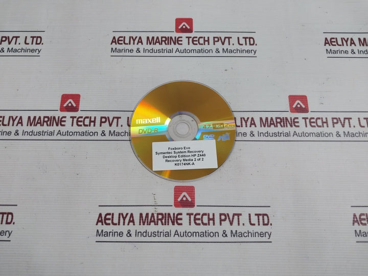 Maxell Dvd-r Symantec System Recovery Disc Set K0174Nk-a Dr5F6O-50007