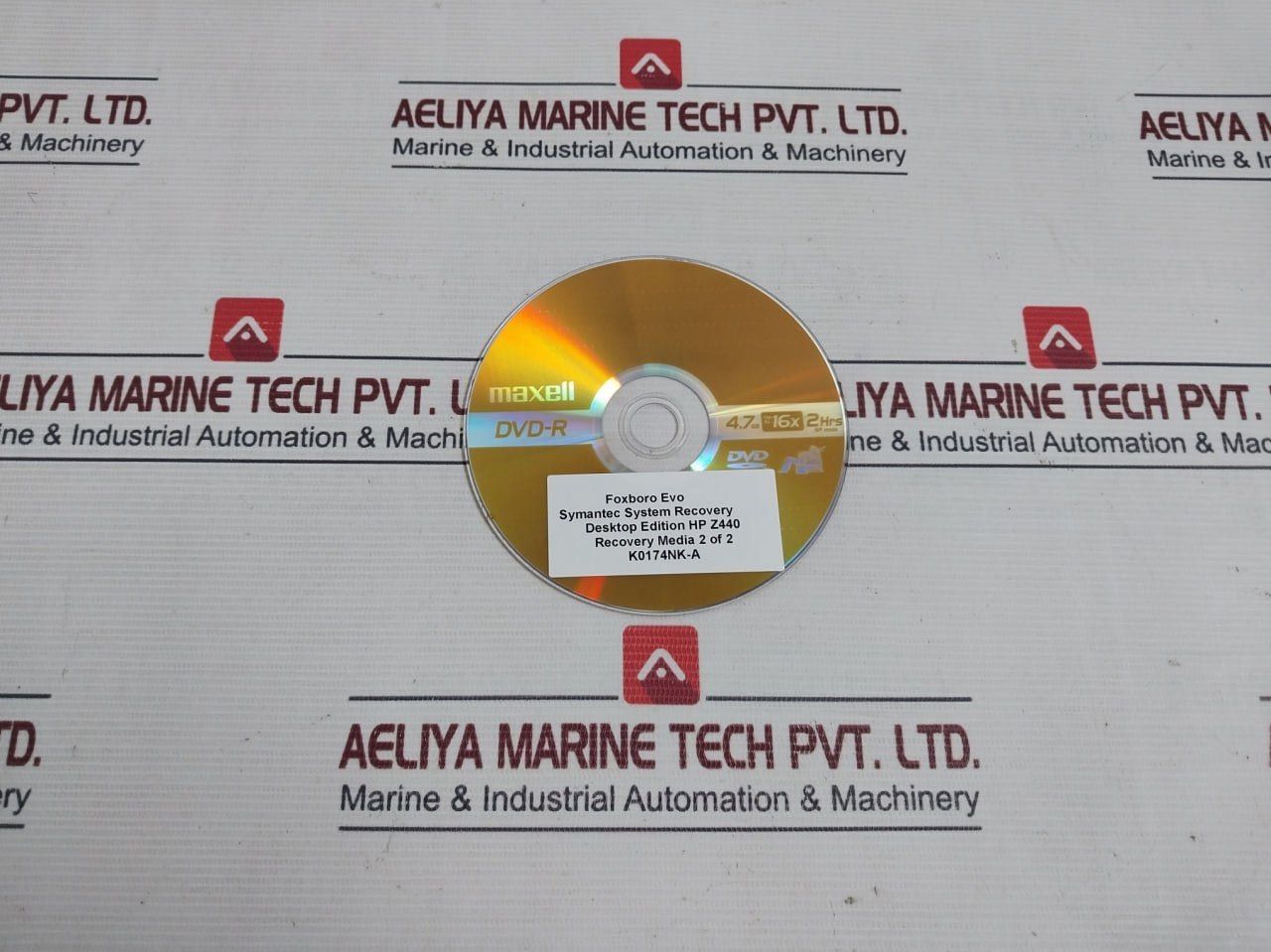 Maxell Dvd-r Symantec System Recovery Disc Set K0174Nk-a Dr5F6O-50007