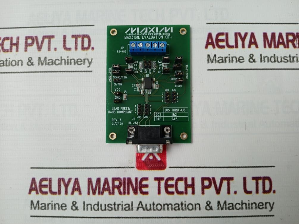Maxim 1-408-737-7600 Evaluation Kit 94V-0 Rev A