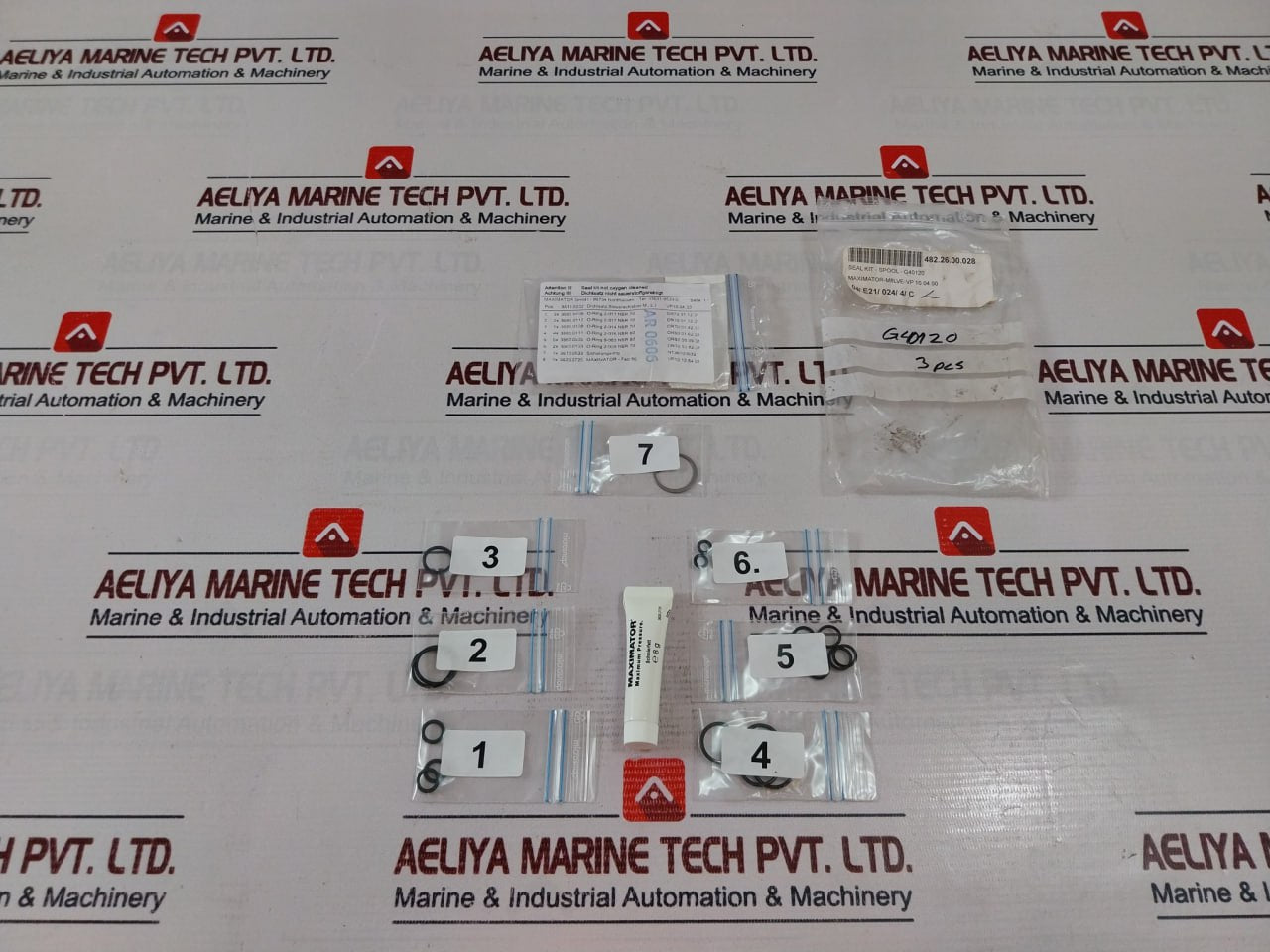 Maximator M8Lve-vp10.04.00 Locking Ring Kit 482.26.00.028