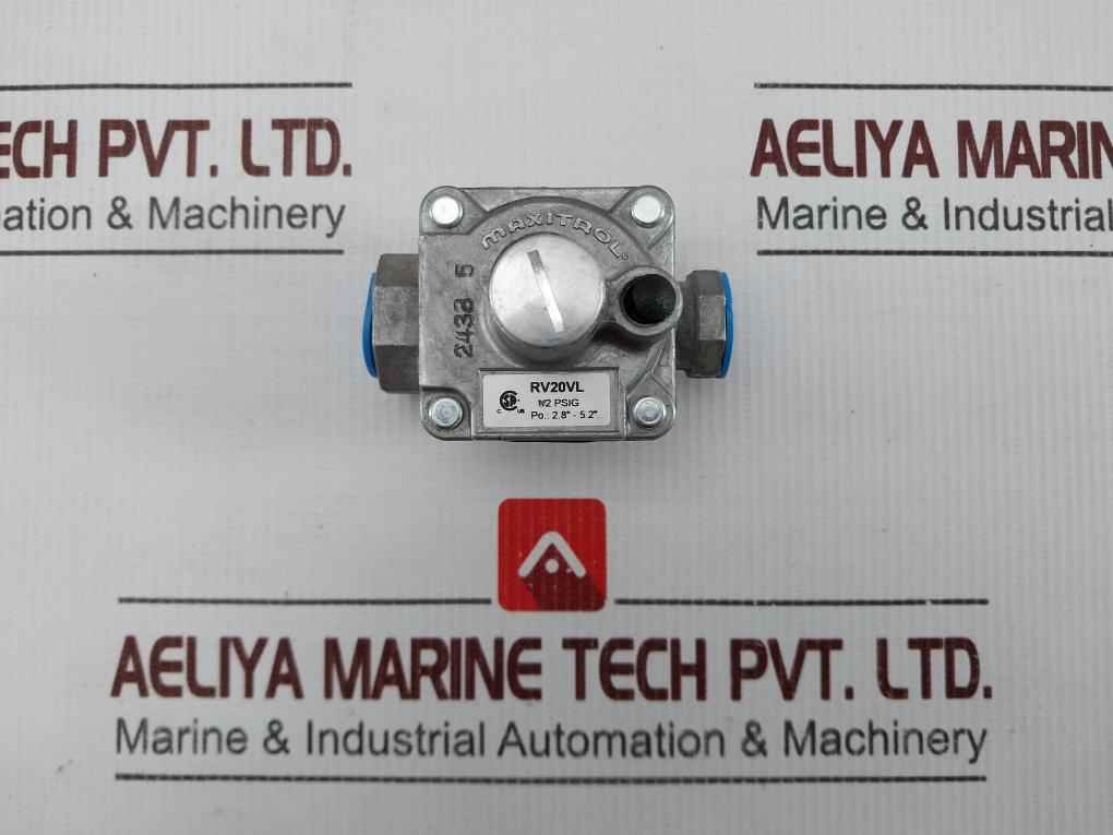 Maxitrol Rv20Vl Gas Pressure Regulator 1/2 Psig