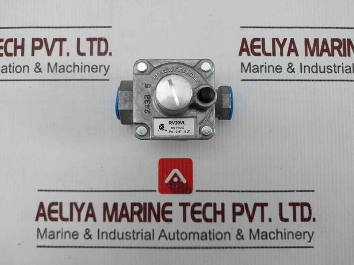 Maxitrol Rv20Vl Gas Pressure Regulator 1/2 Psig