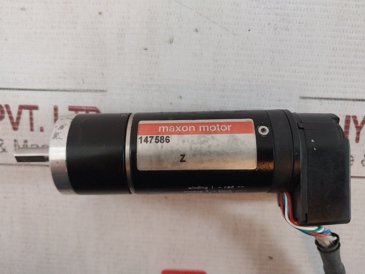 Maxon Motor 147586 Precious Metal Brushes Cll W/ Hedl-5540 A11 5V Dc 0821 A