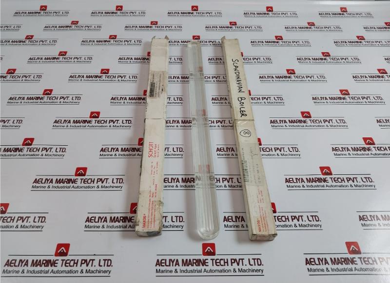 Maxos 500 X 34 X 17 Borosilicate Safety Sight Glass, Reflex Glass