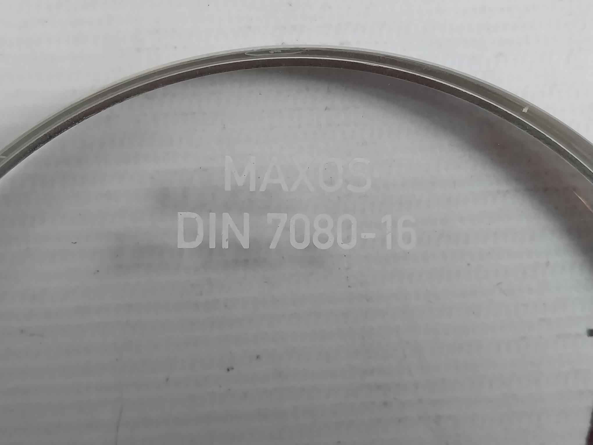 Maxos Din 7080-16 Glass Sight 4 In Asme Lens