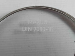 Maxos Din 7080-16 Glass Sight 4 In Asme Lens